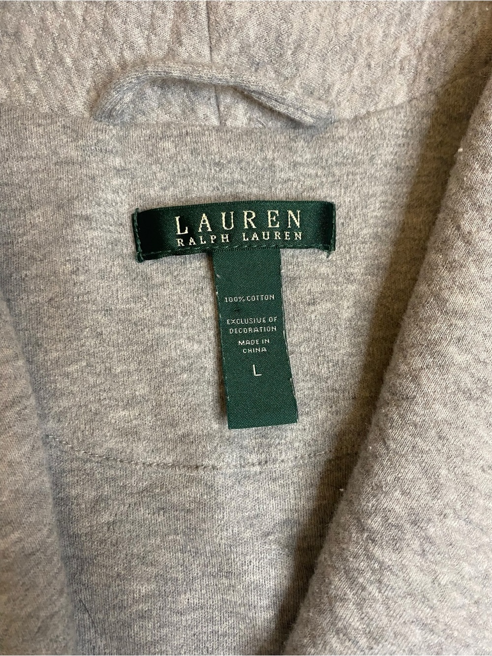 Lauren Ralph Lauren Robe Women’s L Loungewear Preppy Winter Cottagecore Classic - Picture 5 of 7